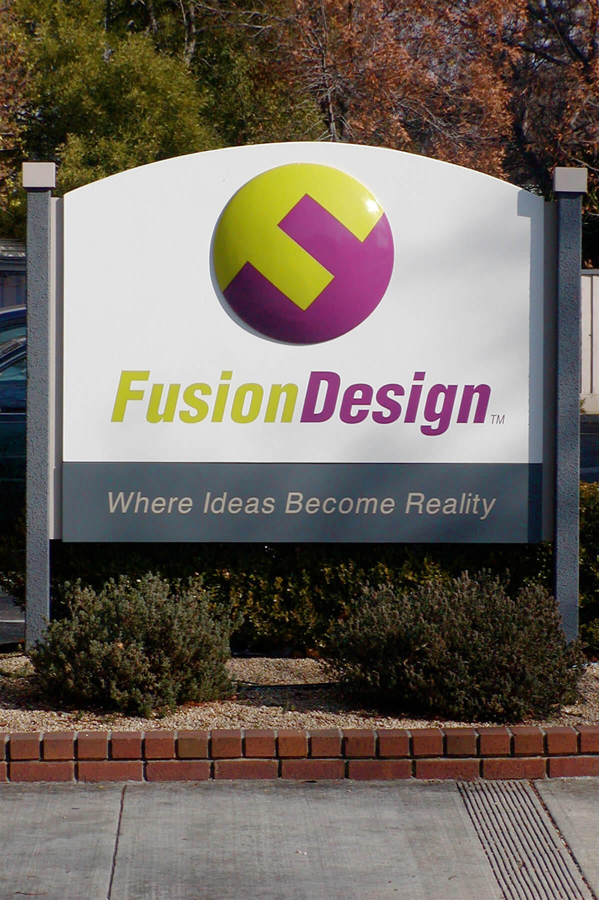Campbell custom signs fusion design