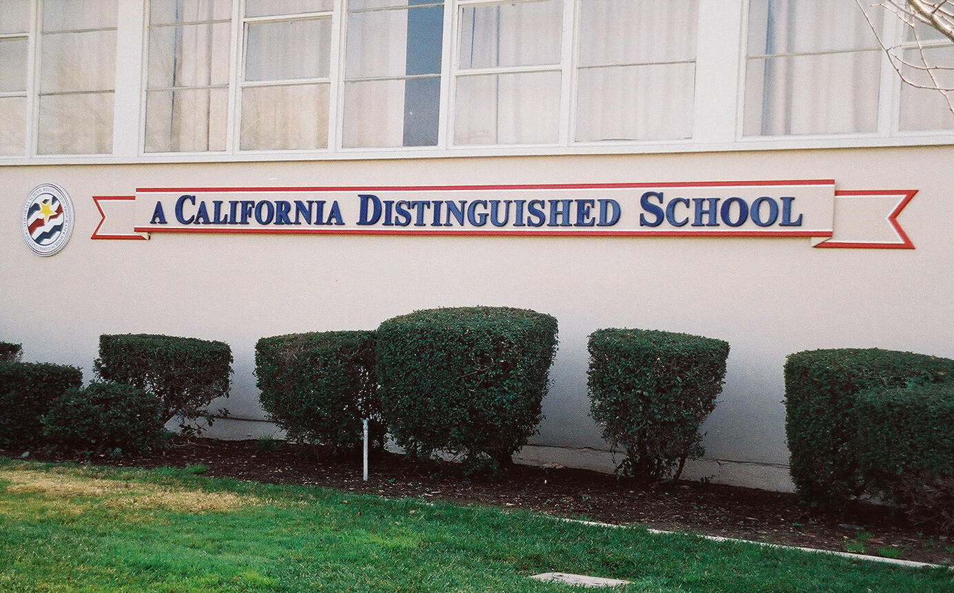 San Jose school signs Schallenberger california distinguished