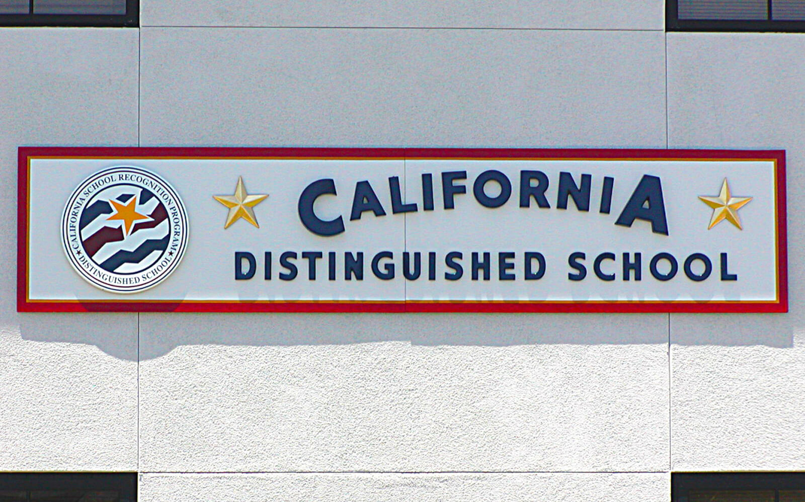 San Jose school signs canoas elementary california distinguished