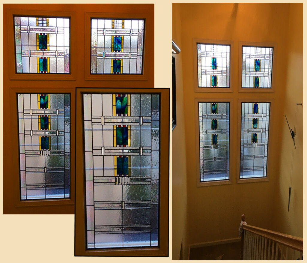stained glass Gilroy window door california