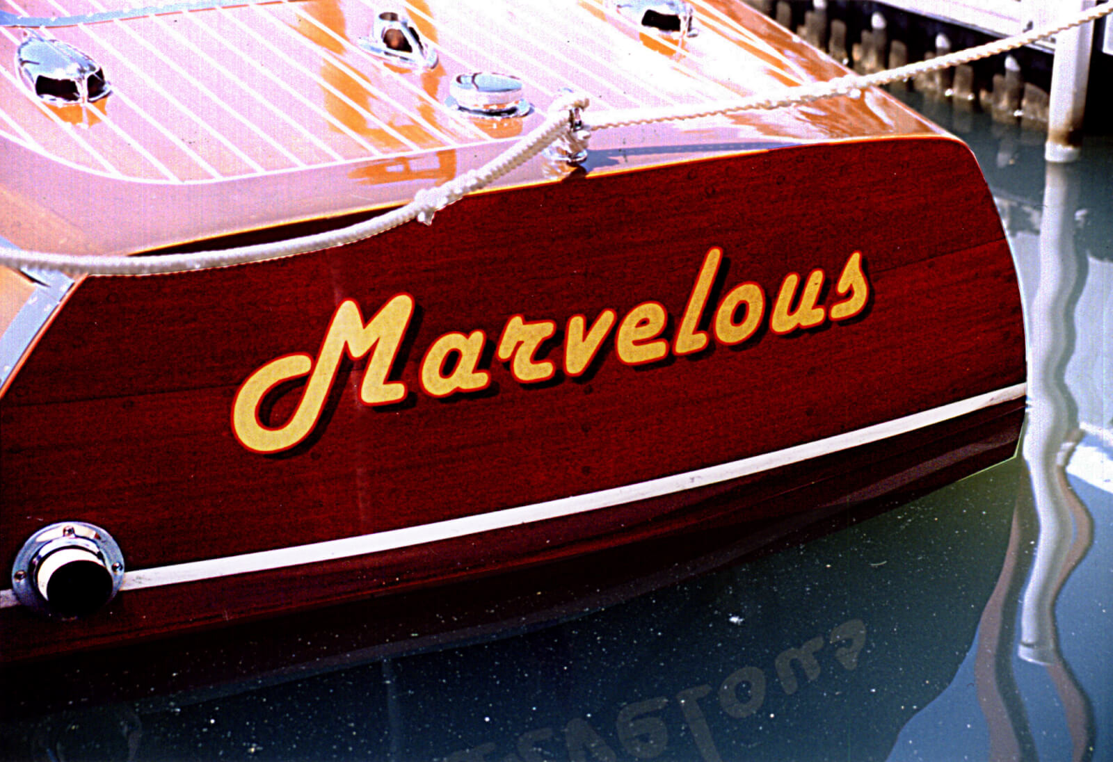 Custom Boat Lettering by Art Works in Campbell, CA