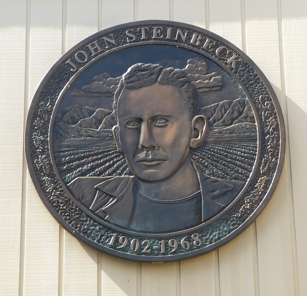 We made a large emblem seal for John Steinbeck